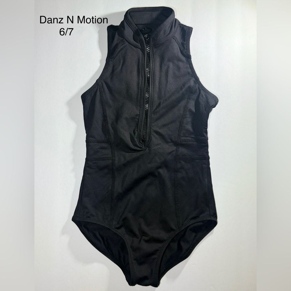 Black Kids Leotard Danz N Motion
